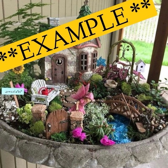 FROG TOWN USA FAIRY GARDEN GIFT SET - Picture 16 of 16